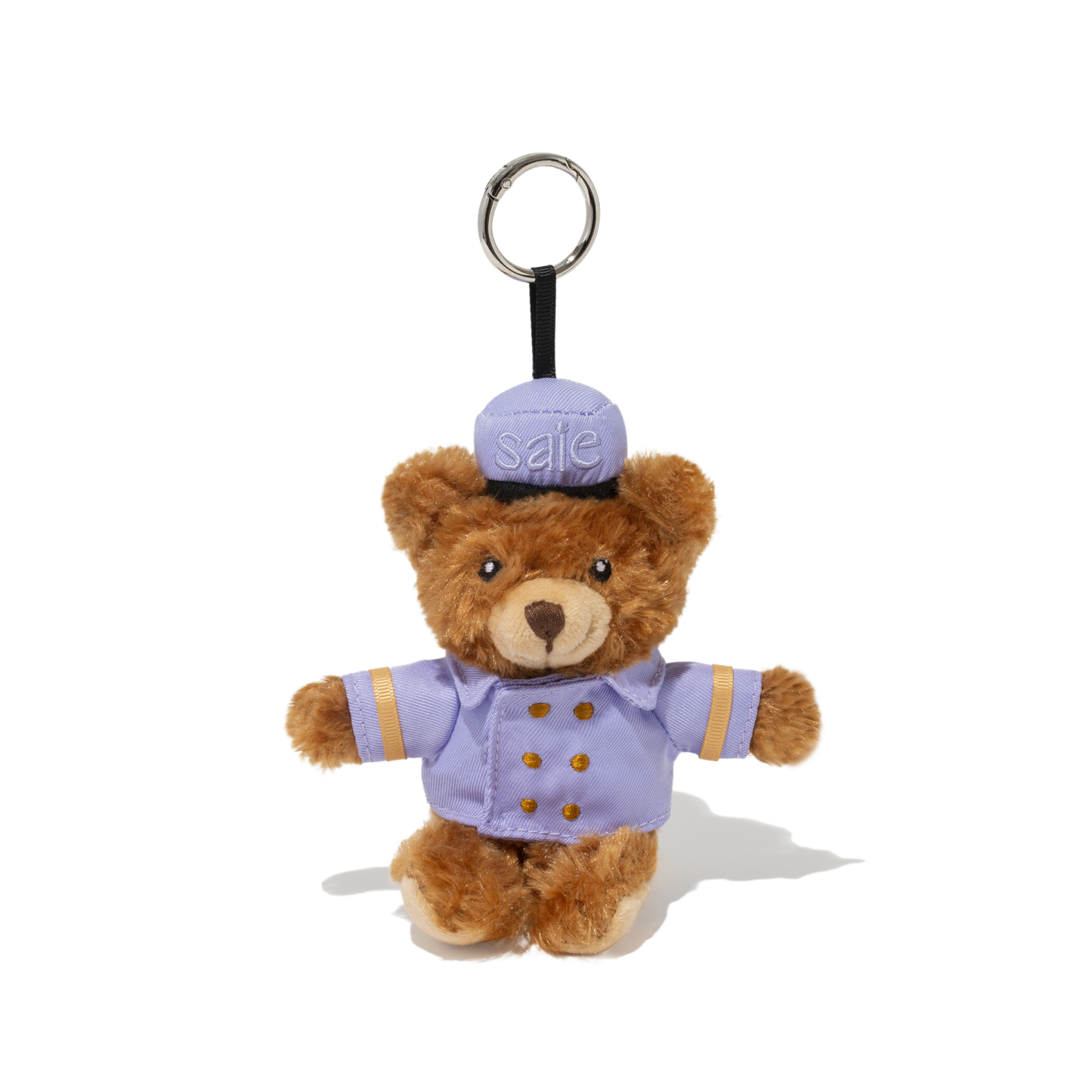 The Bellhop Bear Keychain