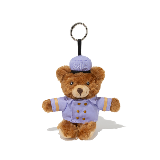 The Bellhop Bear Keychain